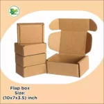 custom flap box