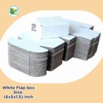 Buy White 3 Ply Flap Box 6x5x1.5 – Box Brother | Durable & Eco-Friendly