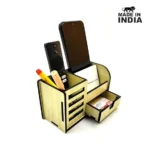3-in-1 Wooden Office Organizer