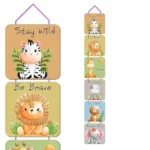 Cute animal nursery decor