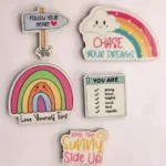 Fridge magnets with positive quotes