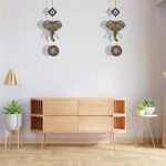 Buy Elephant Evil Eye Wall Hanging with Ganesha – Vastu & Protection Decor | Woodkey