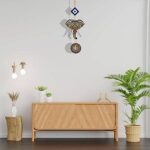 Buy Elephant Evil Eye Wall Hanging with Ganesha – Vastu & Protection Decor | Woodkey