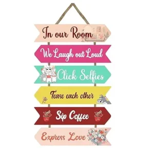 In our room wall hanging
