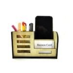 Intal Beech Wooden Desk Organizer