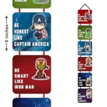 Woodkey Avengers Wall Hanging for Kids
