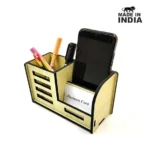 Multipurpose Desk Organizer in Intal Beech