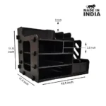 Office file and pen holder