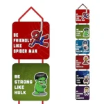 Woodkey Avengers Wall Hanging for Kids