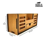 Wooden Desk Organizer 1