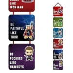 Woodkey Avengers Wall Hanging for Kids