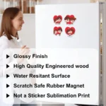 couple gift fridge stickers