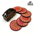 mandala table coasters