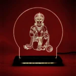 Hanuman Engraved LED Lamp