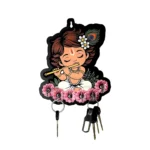Krishna Wooden Key Holder